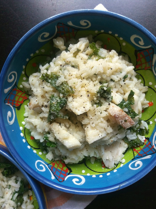 Baked Smoked Haddock Risotto Voom7